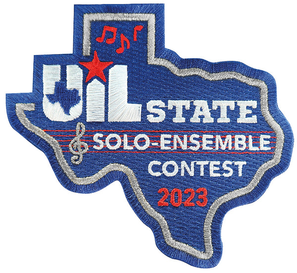 UIL Texas State SoloEnsemble Contest Patch & Attachment