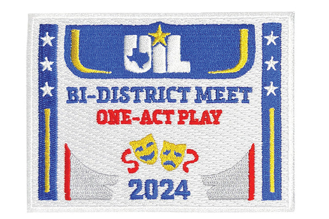 2025 and 2024 UIL One Act Play Patches