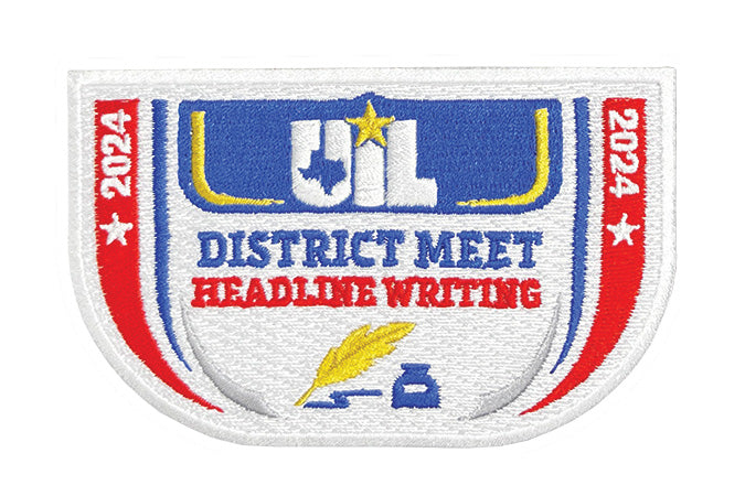 2024 UIL Academic Patches - Events E thru M