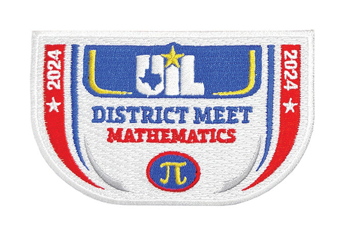 2025 and 2024 UIL Academic Patches - Events E thru M