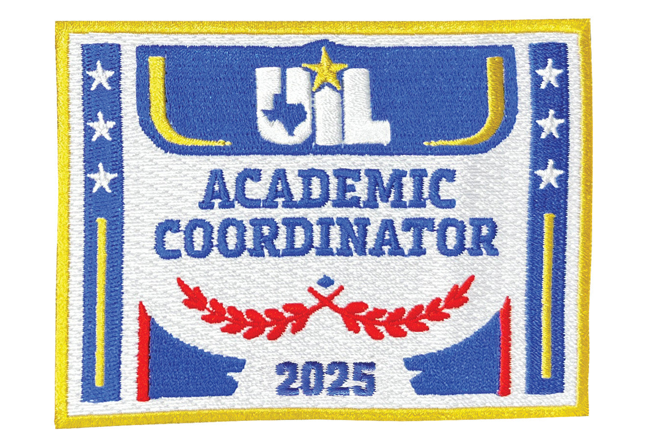 2025 and 2024 UIL Academic Coach Coordinator Patches