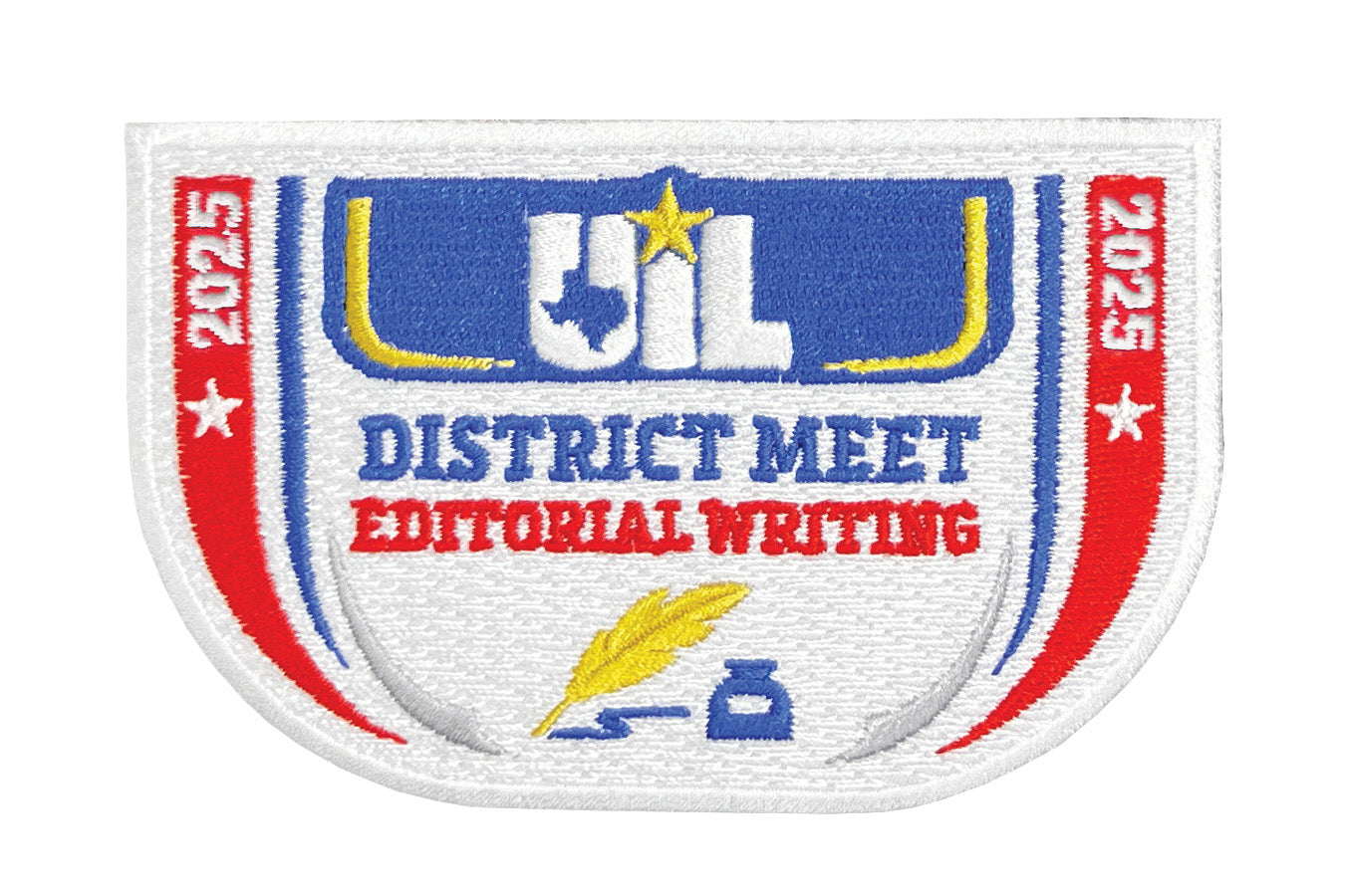 2025 and 2024 UIL Academic Patches - Events E thru M