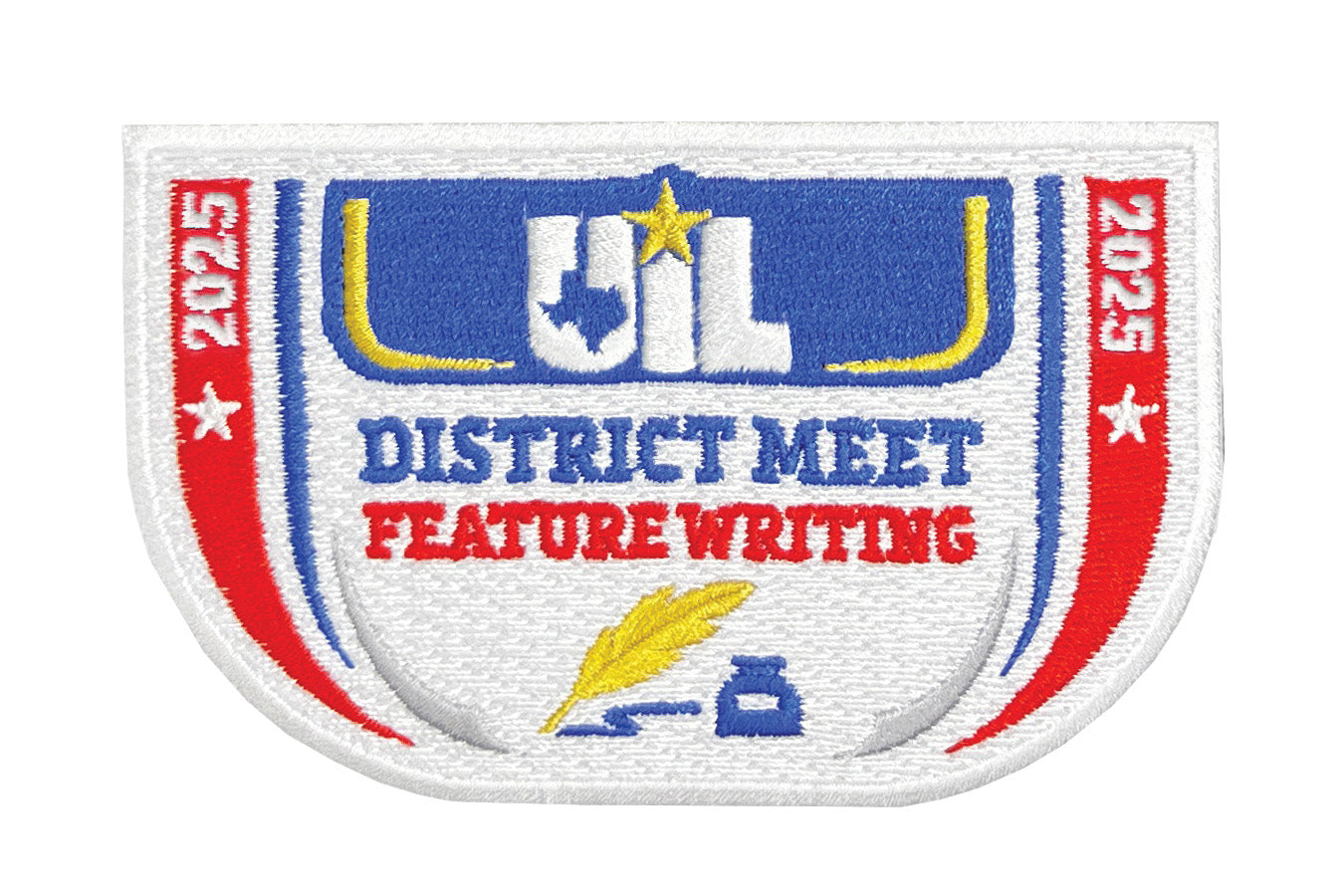 2025 and 2024 UIL Academic Patches - Events E thru M