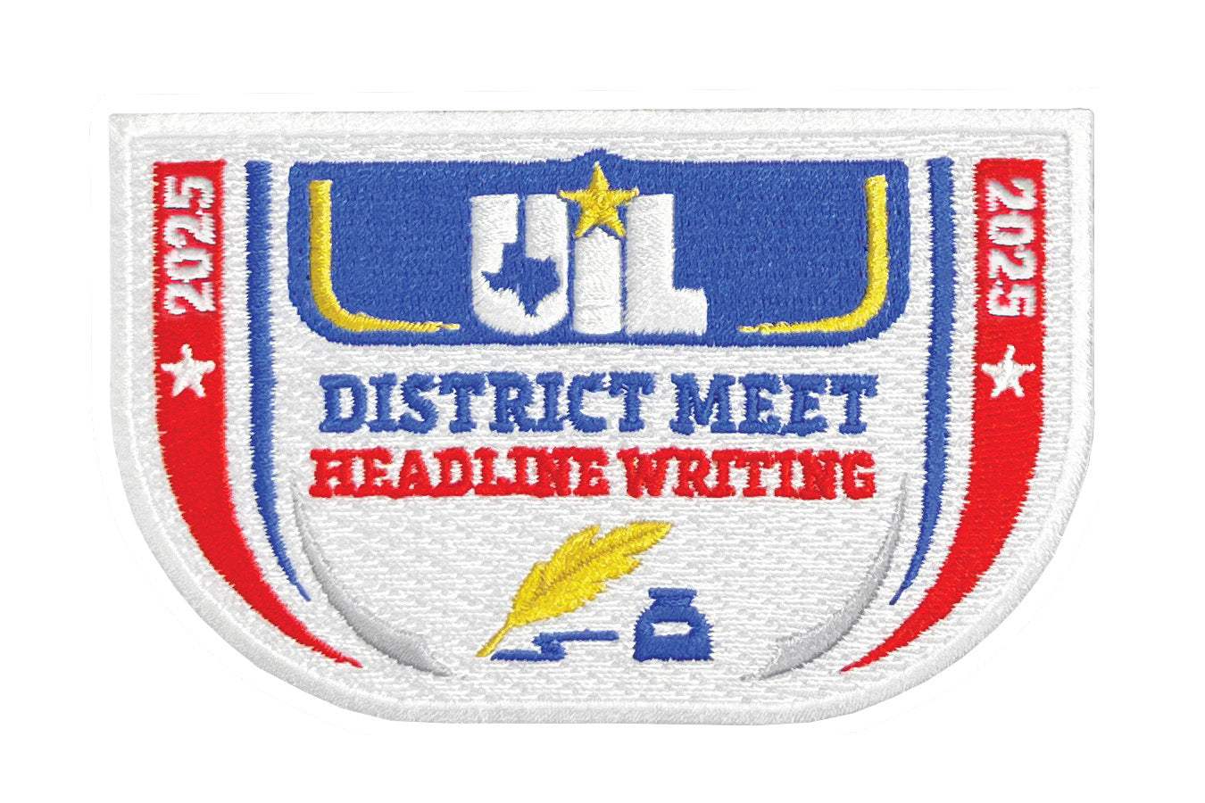 2025 and 2024 UIL Academic Patches - Events E thru M