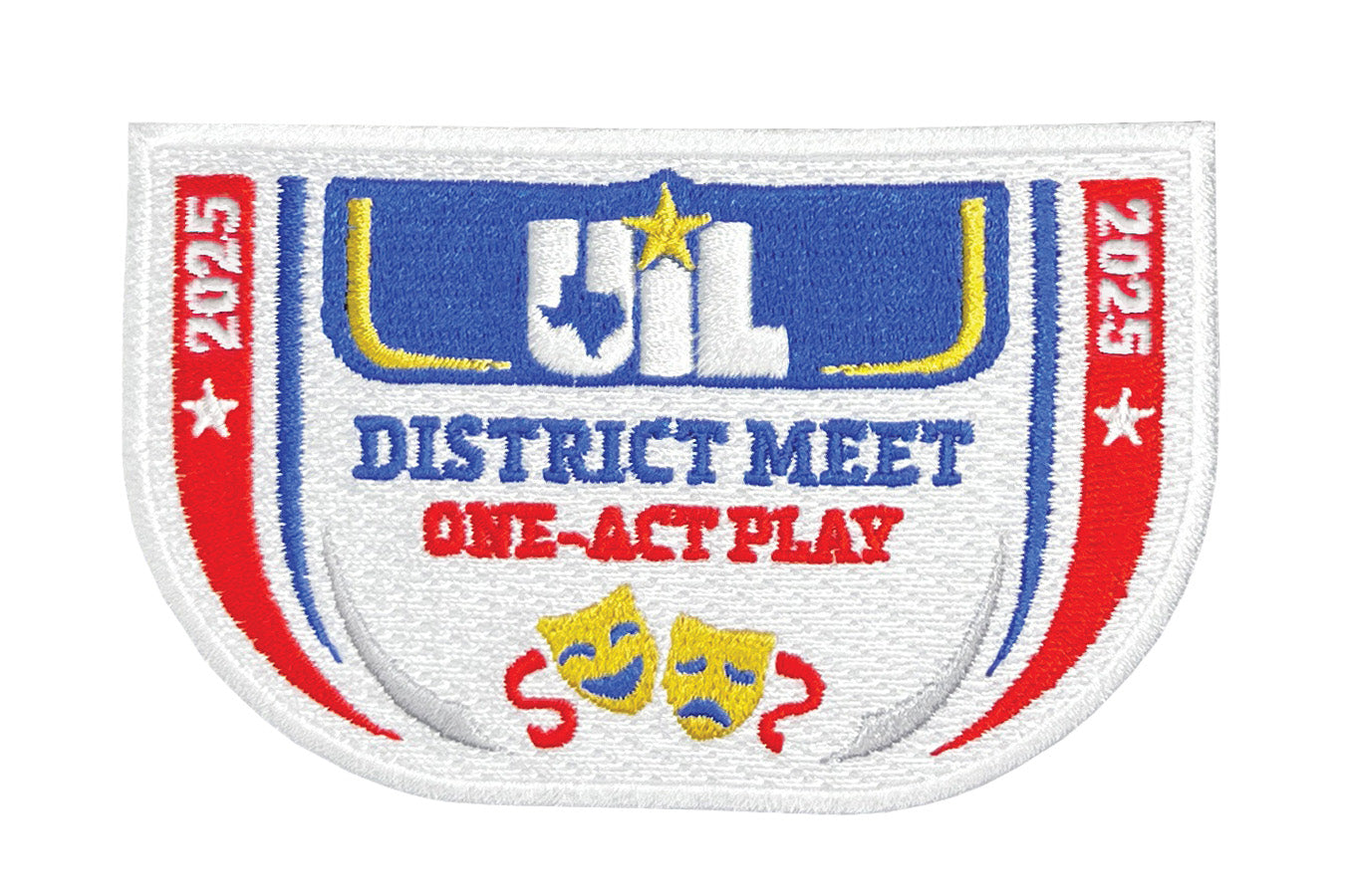 2025 and 2024 UIL One Act Play Patches