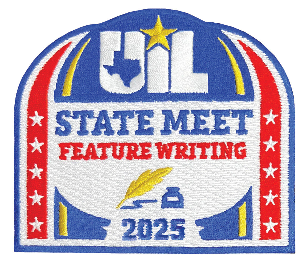 2025 and 2024 UIL Academic Patches - Events E thru M