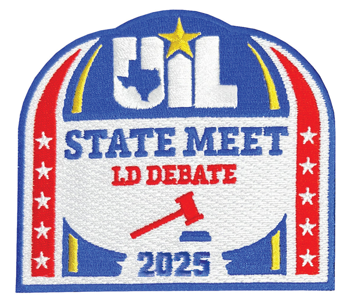 2025 and 2024 UIL Academic Patches - Events E thru M