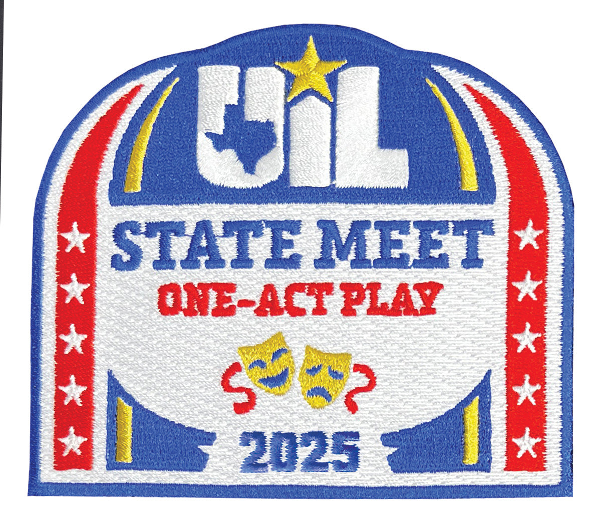 2025 and 2024 UIL One Act Play Patches