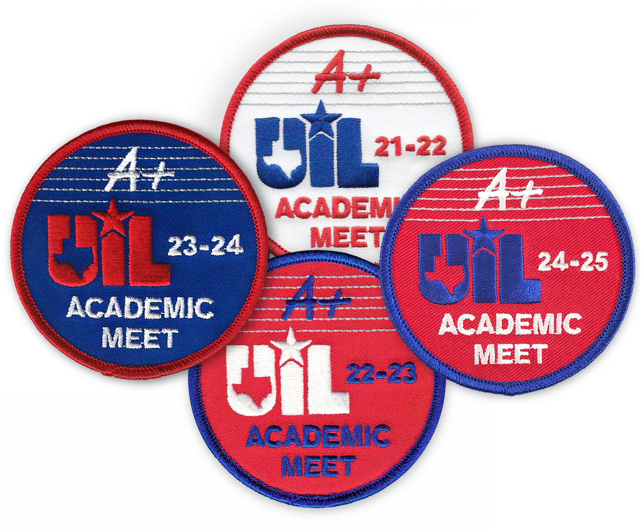 UIL A+ Academic Meet Patches