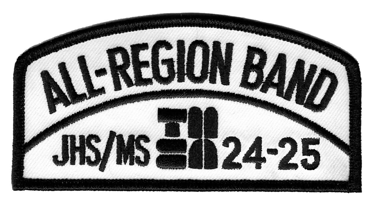 TMEA ALL-DISTRICT ALL-REGION Patches