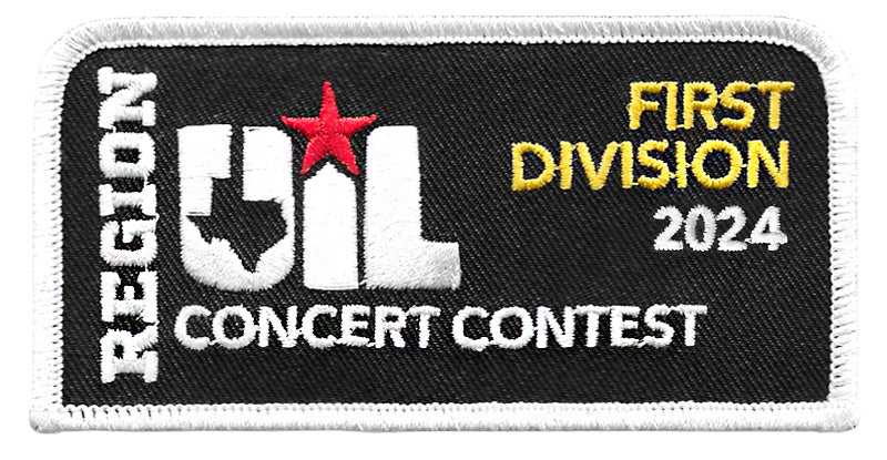 UIL Region Concert & Sight Reading Patches