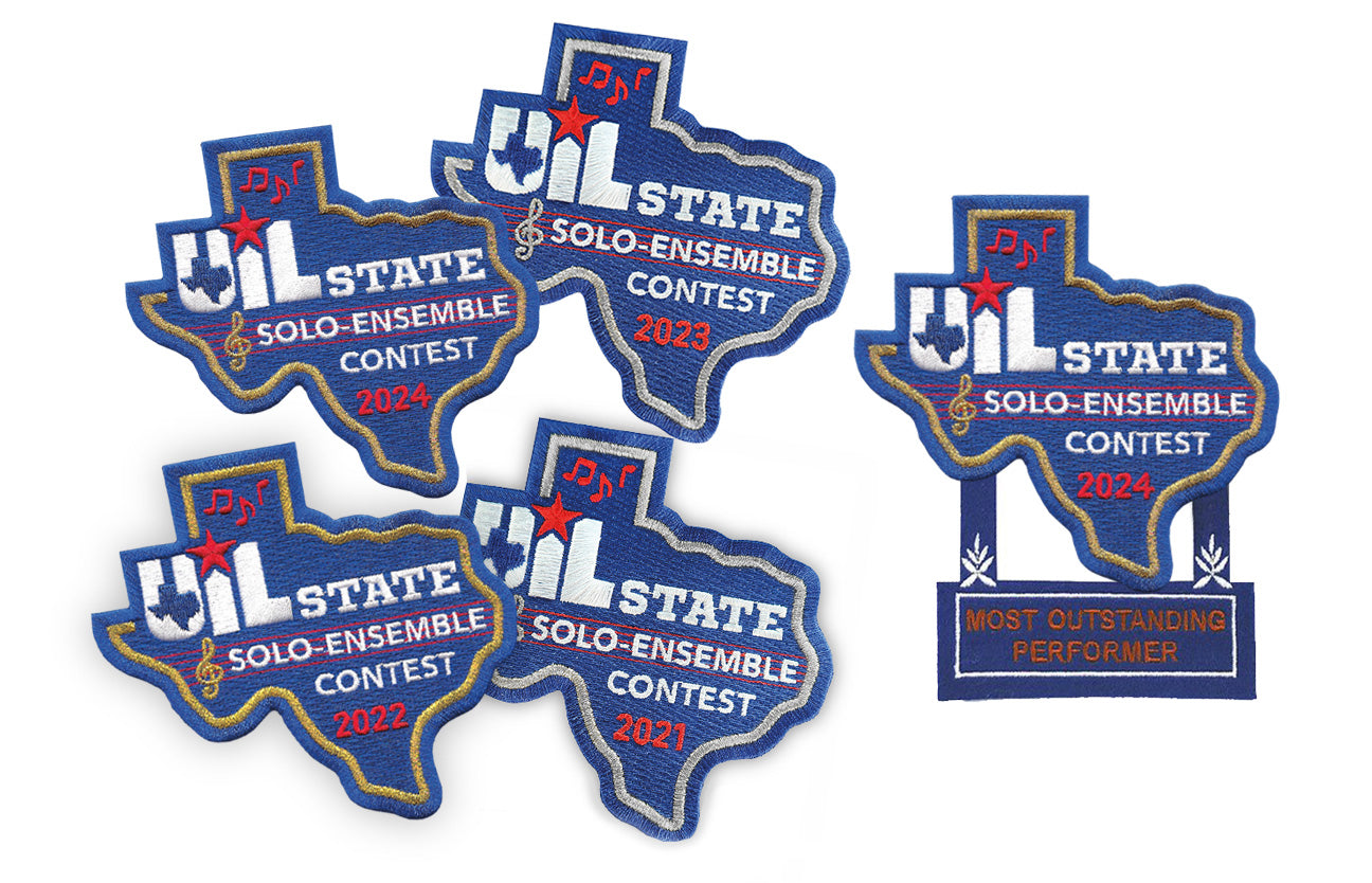 UIL Texas State Solo-Ensemble Contest Patch & Attachment