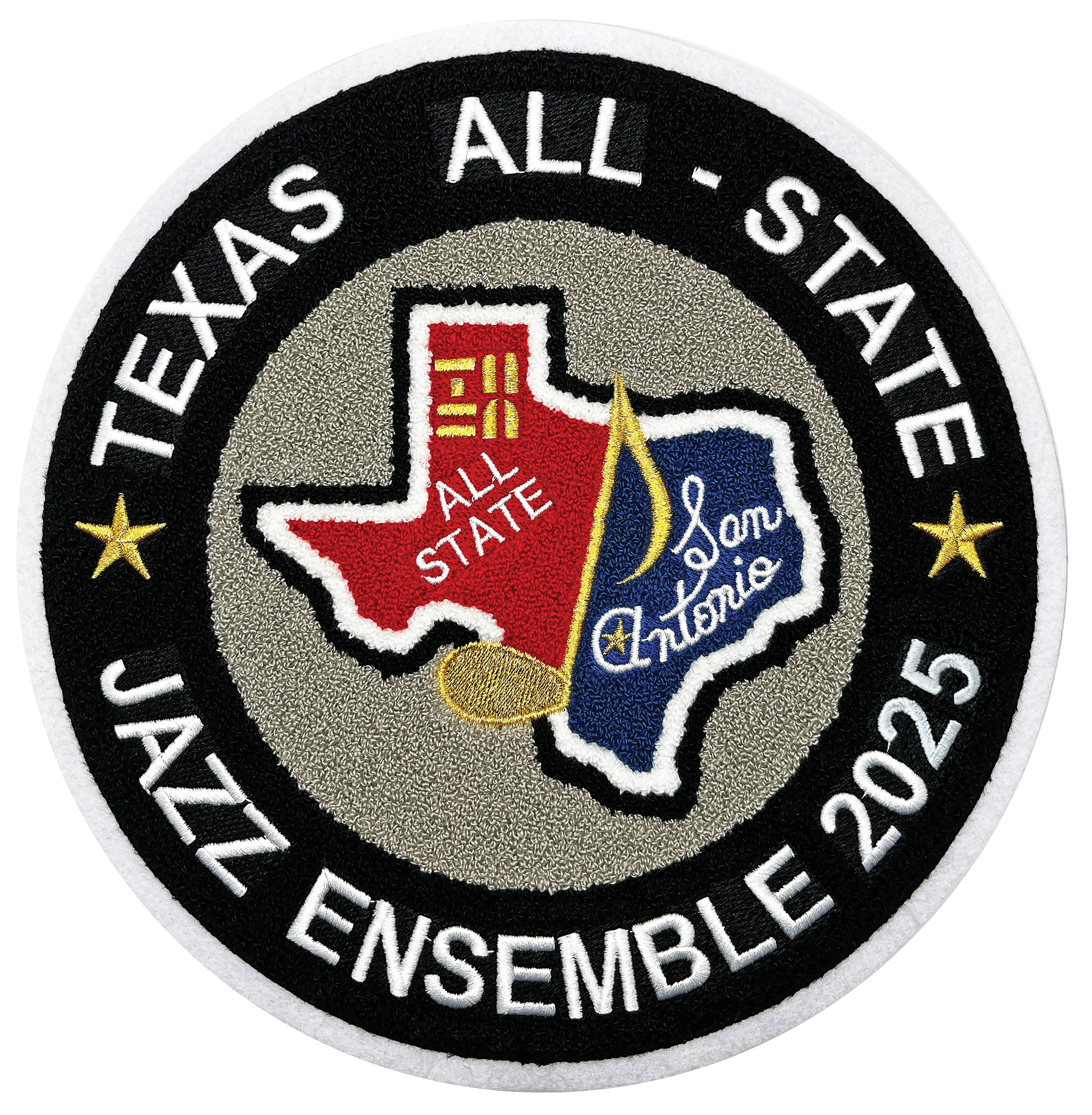 2025 TMEA All-State Patches (Chenille and Embroidered )