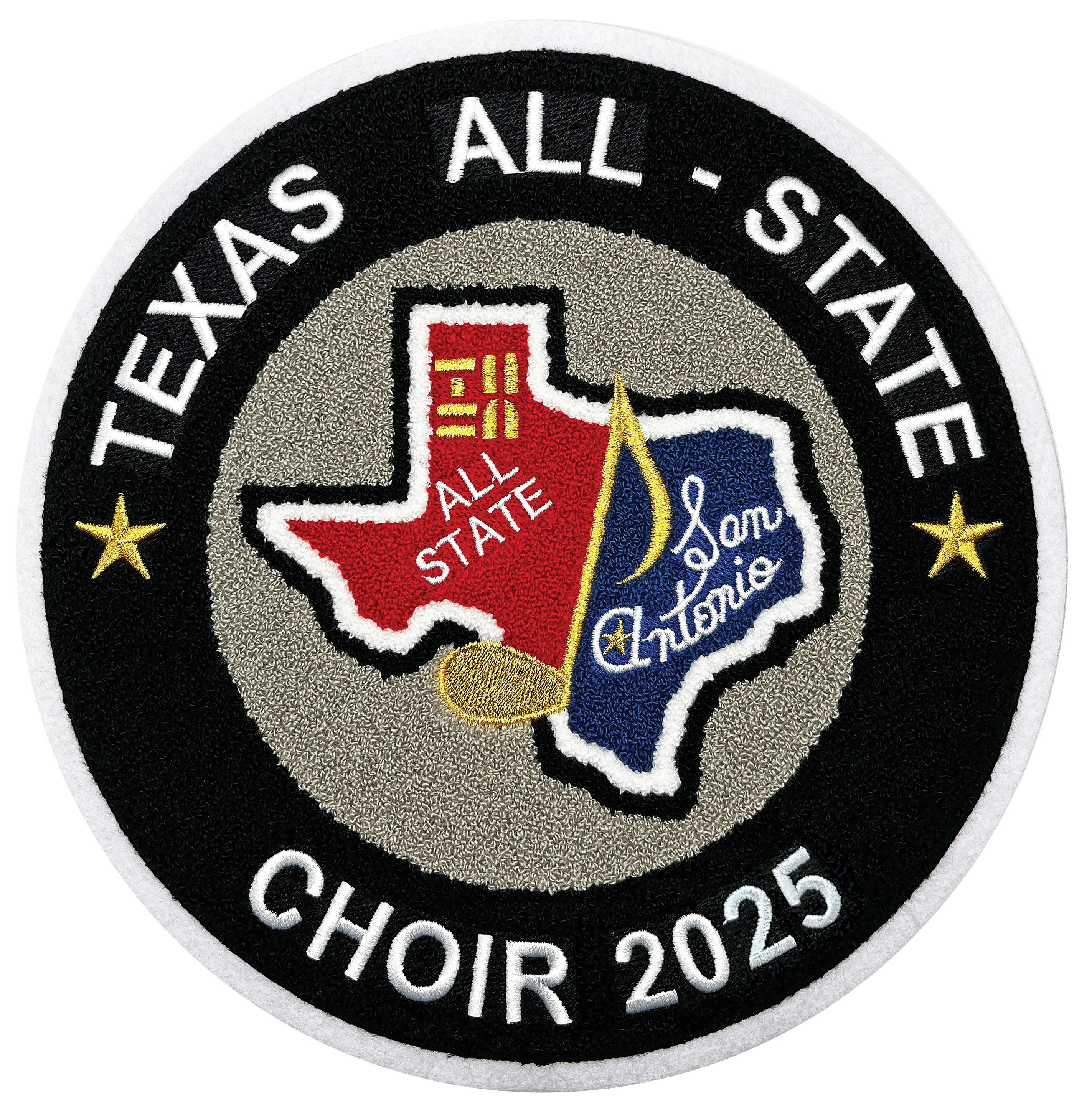 2025 TMEA All-State Patches (Chenille and Embroidered )