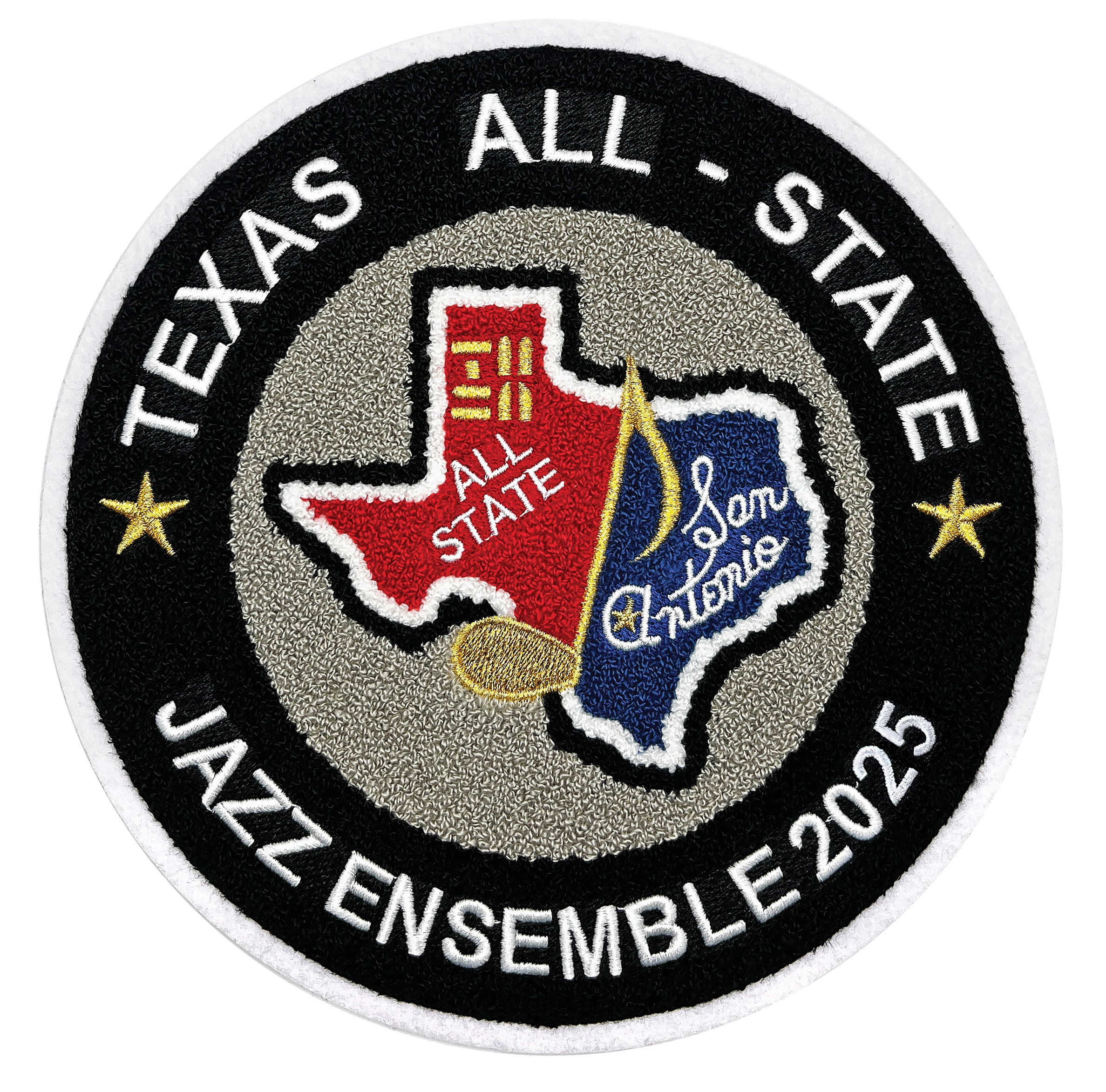 2025 TMEA All-State Patches (Chenille and Embroidered )