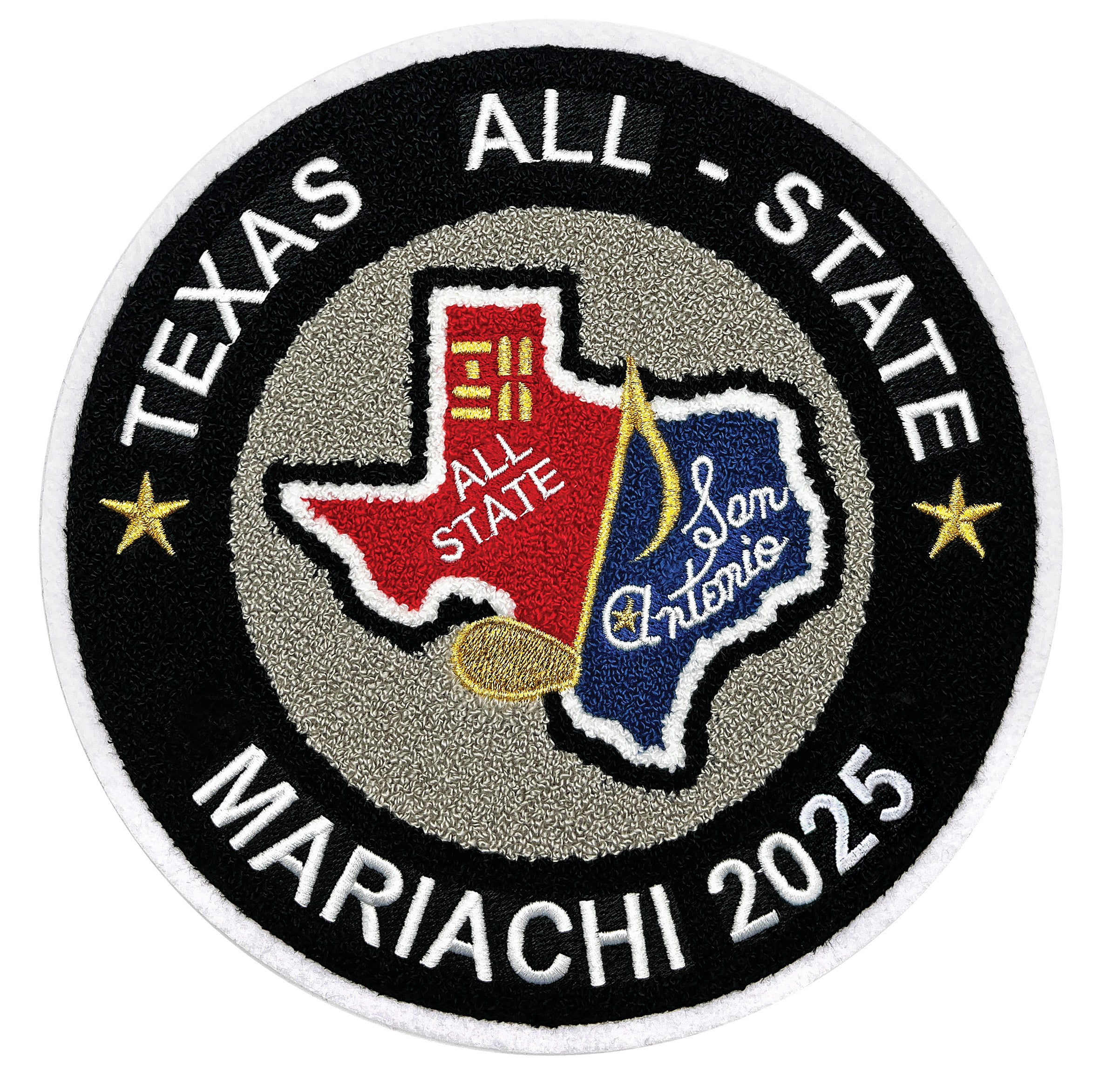 2025 TMEA All-State Patches (Chenille and Embroidered )