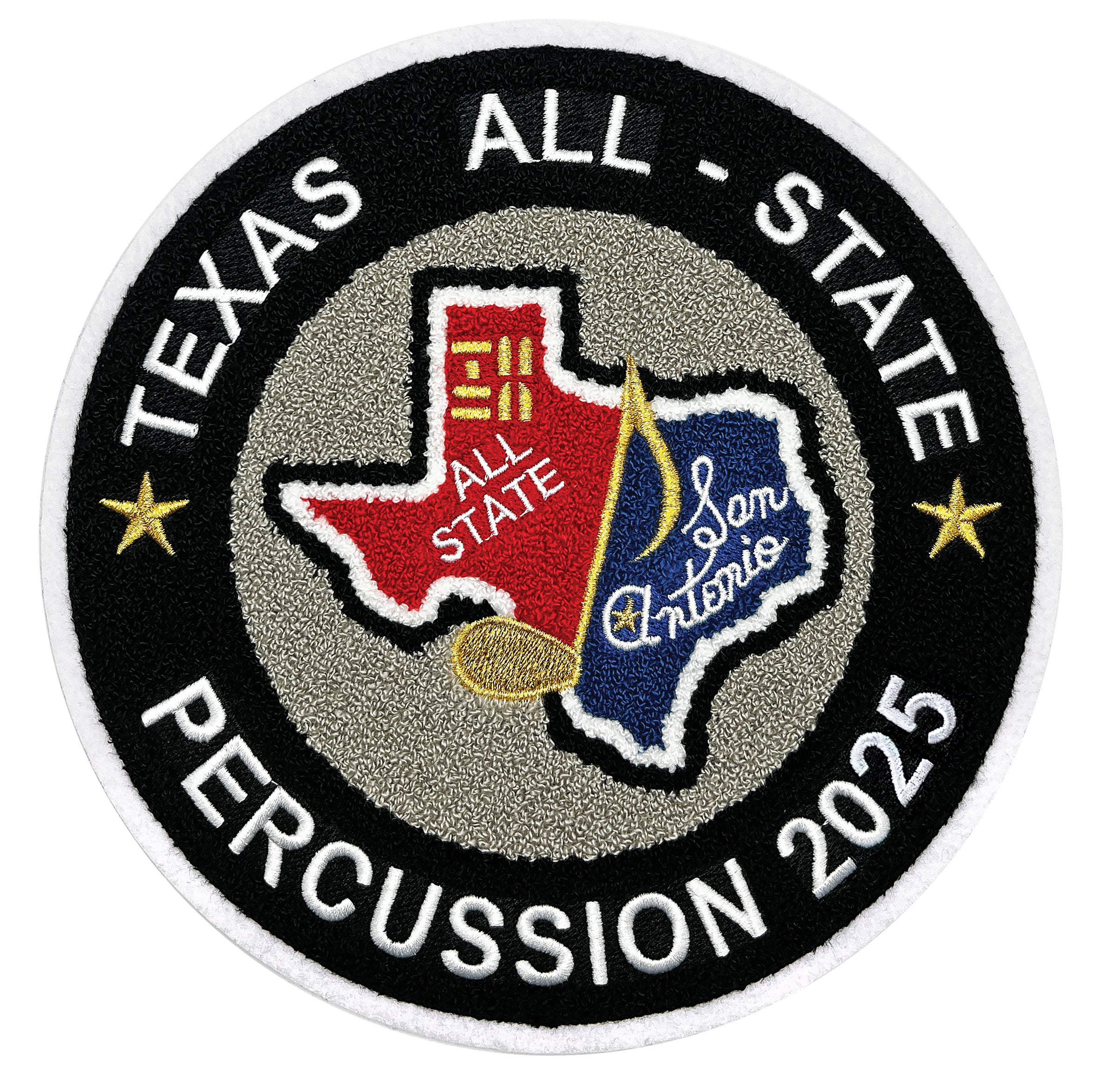 2025 TMEA All-State Patches (Chenille and Embroidered )