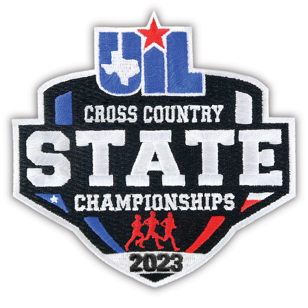 UIL State Meet Cross Country Patches Southwest Emblem