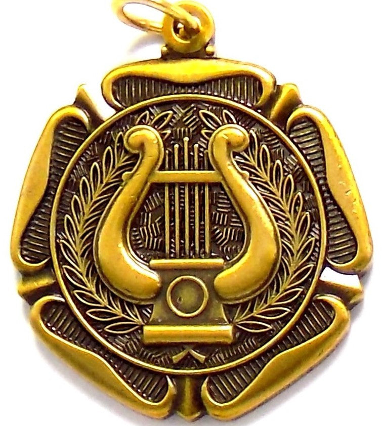 Music Lyre Medals