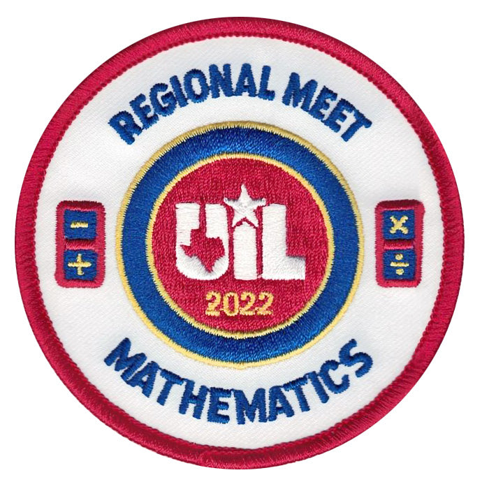 2023 and 2022 UIL Academic Patches - Events E thru M