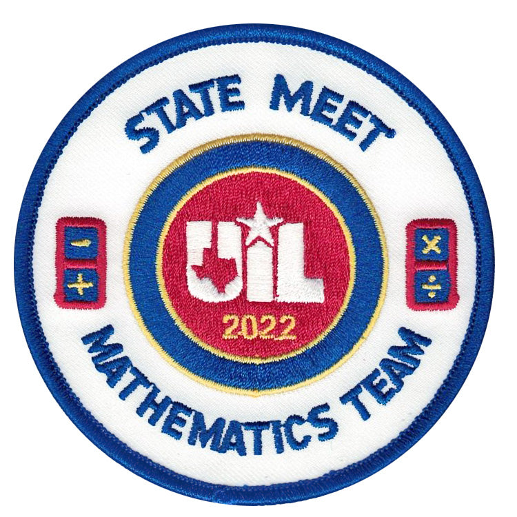 UIL Academic Patches - Events E thru M