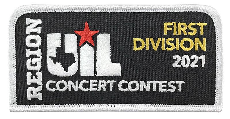 UIL Region Concert & Sight Reading Patches