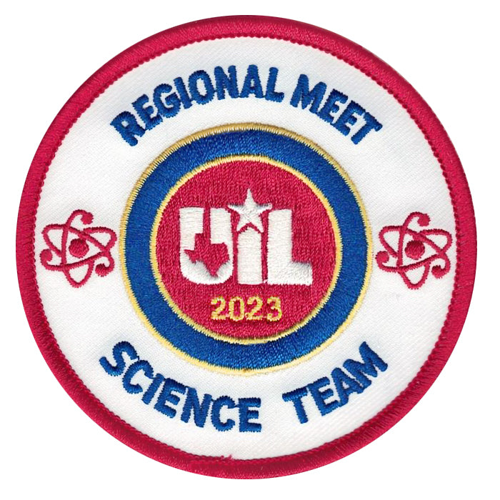 UIL Academic Patches - Events N thru Science Team