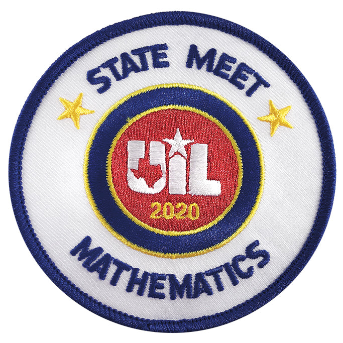 UIL Academic Patches - Events E thru M