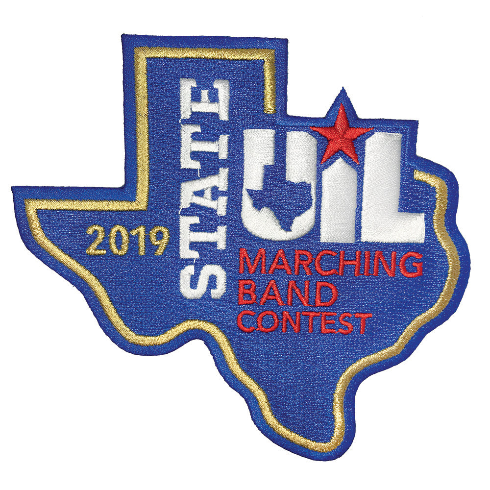 UIL State Marching Band Contest Patch