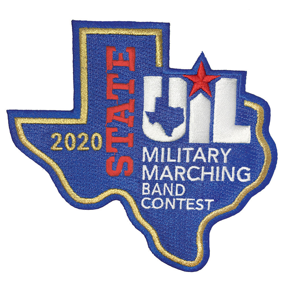 UIL State Military Marching Band Contest Patch