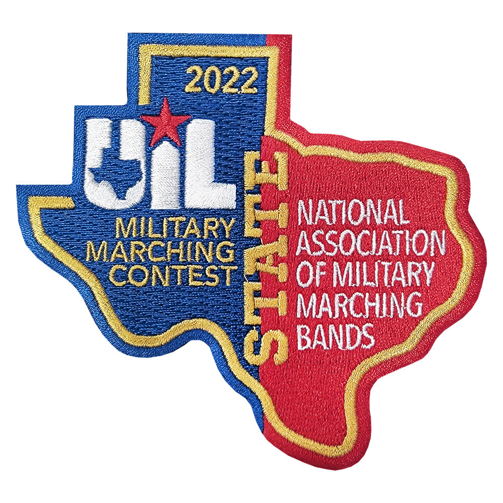 UIL State Military Marching Band Contest Patch